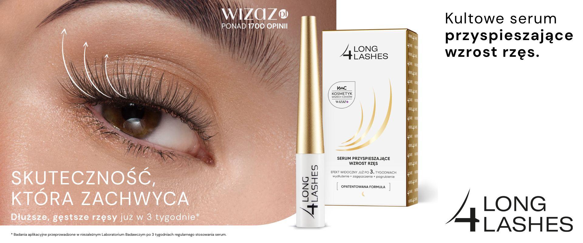 Kampania TV dla serum Long4Lashes